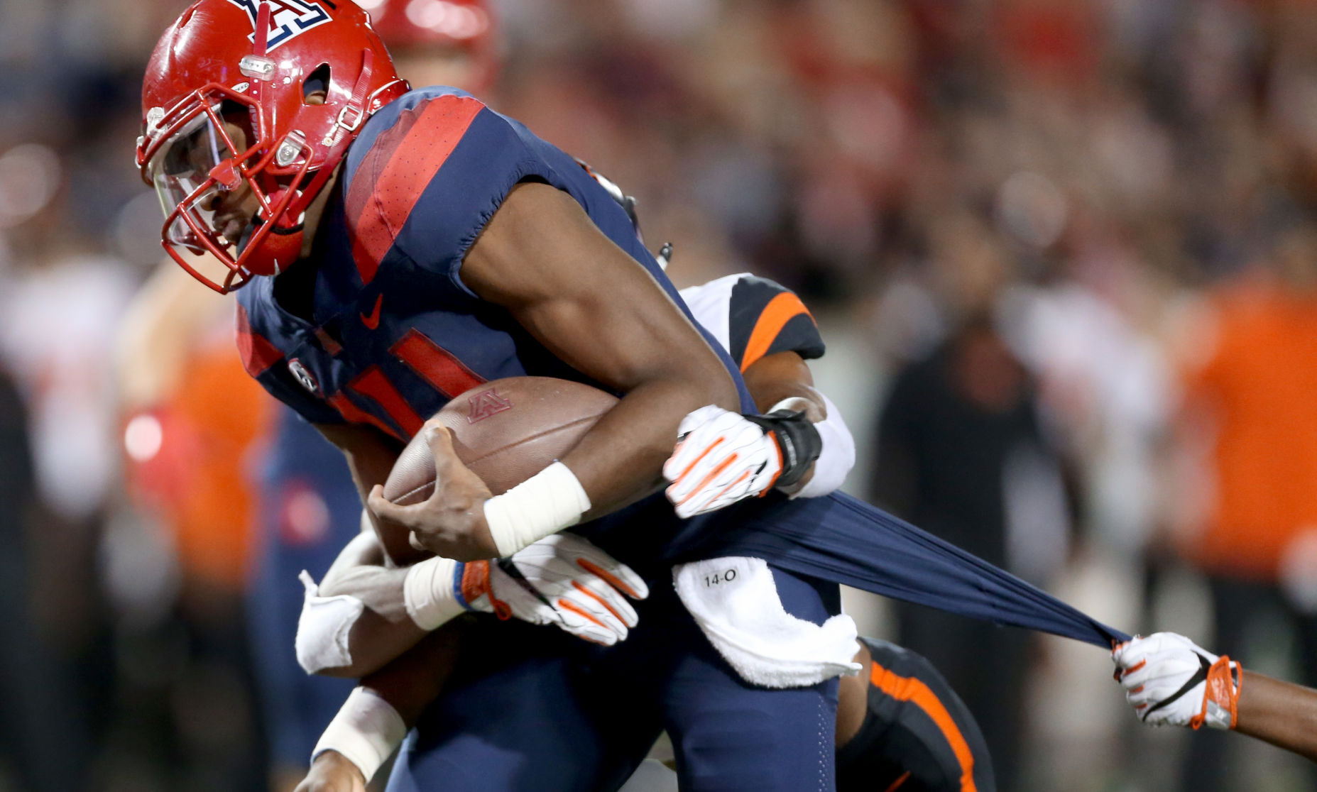 UA quarterback Khalil Tate